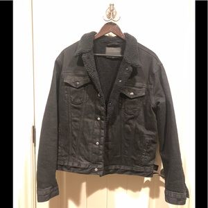 Lucky Brand Denim Sherpa Jacket